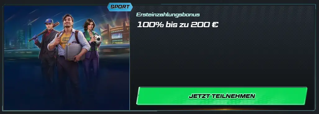 Spinational Casino Sportwetten-Bonus