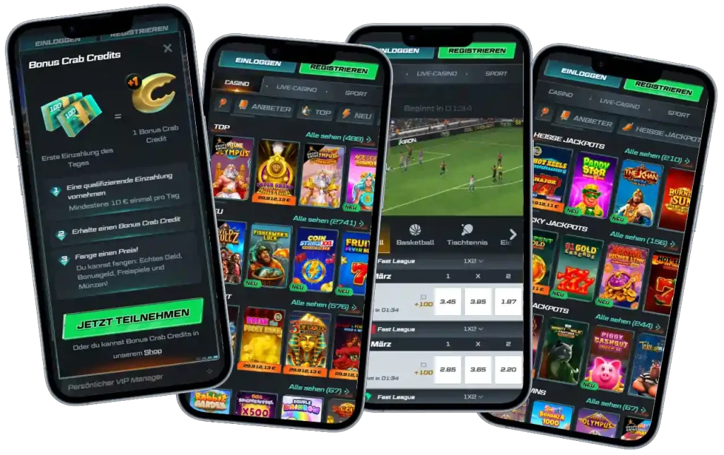 Spinational Casino mobile Nutzung auf Smartphones mit Slots Sportwetten und Live Casino Spielen